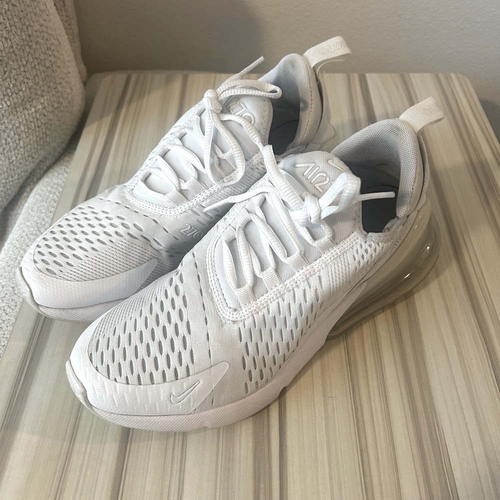 White Air Max 270s